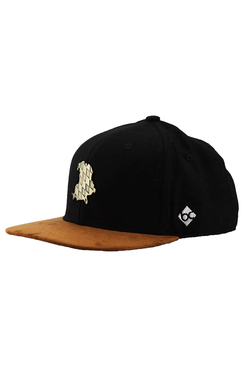Snapback Cap 'Freistaat' mit Metallpatch