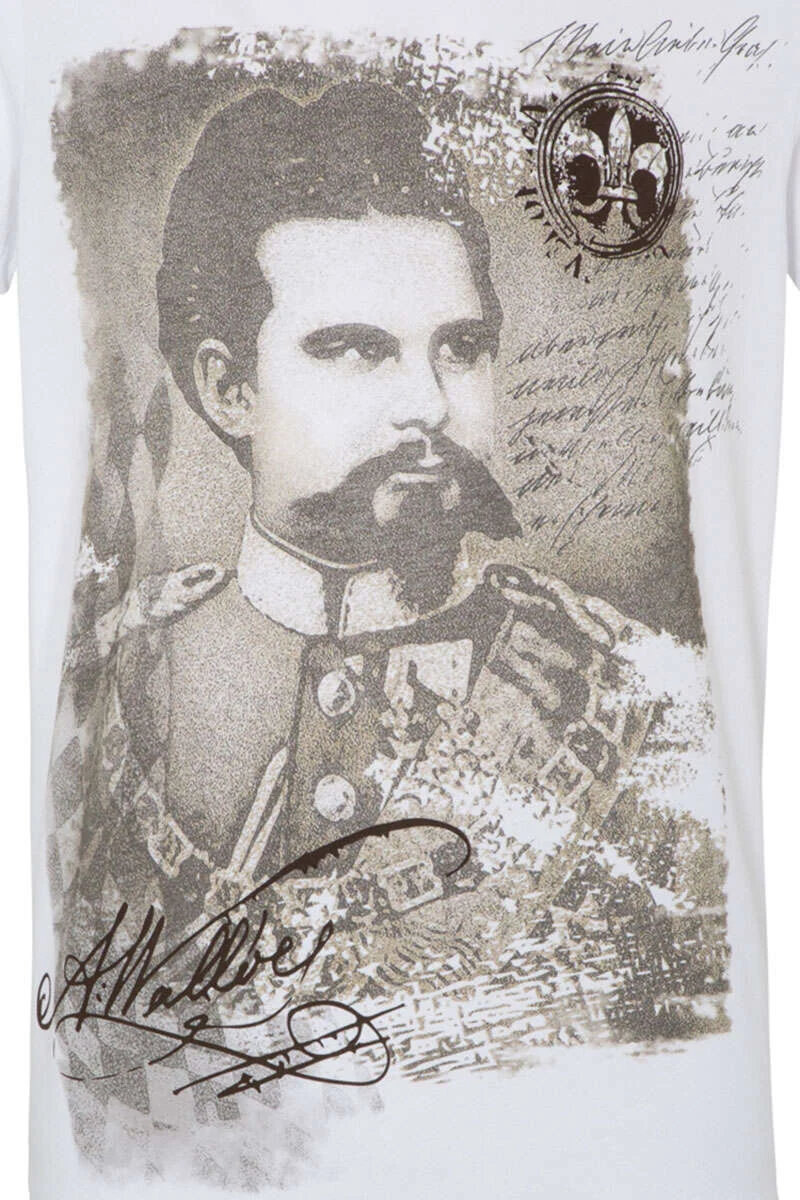 Herren T-Shirt mit Ludwig II