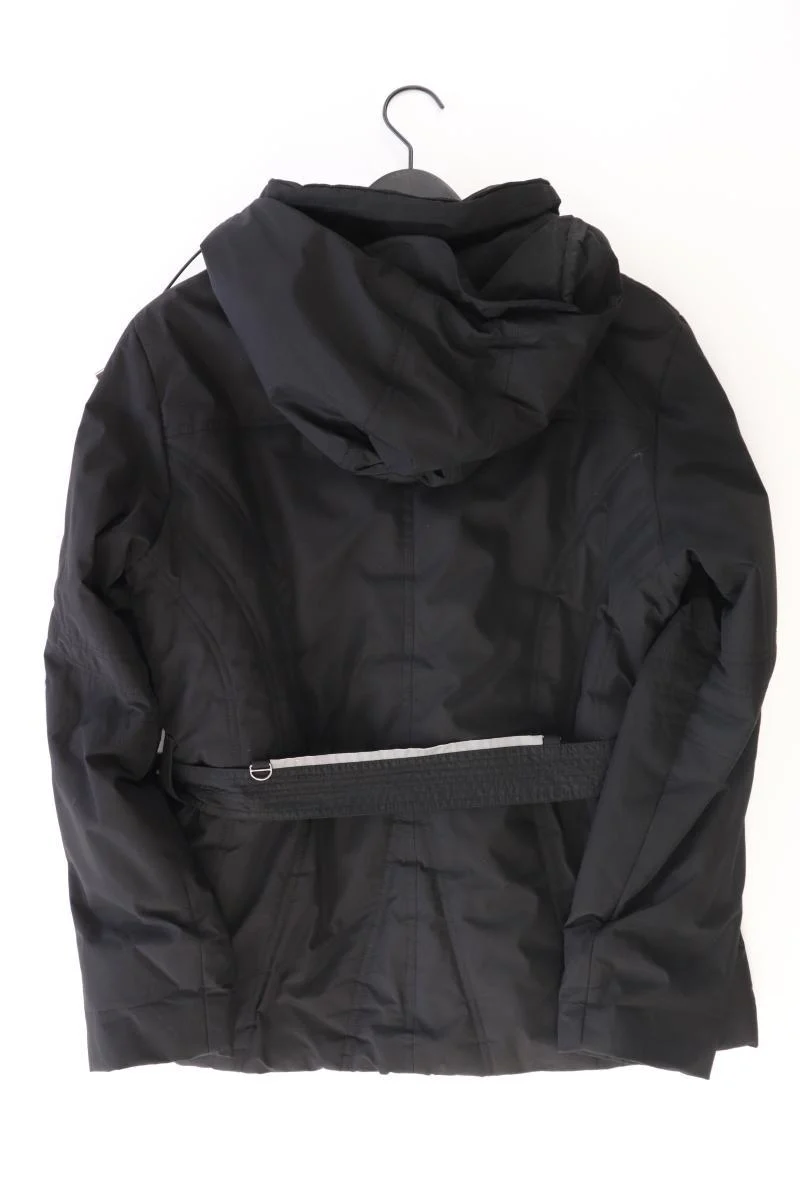 Wellensteyn Jacke Modell Zauberkelch Gr. L mit Gürtel schwarz aus Polyester