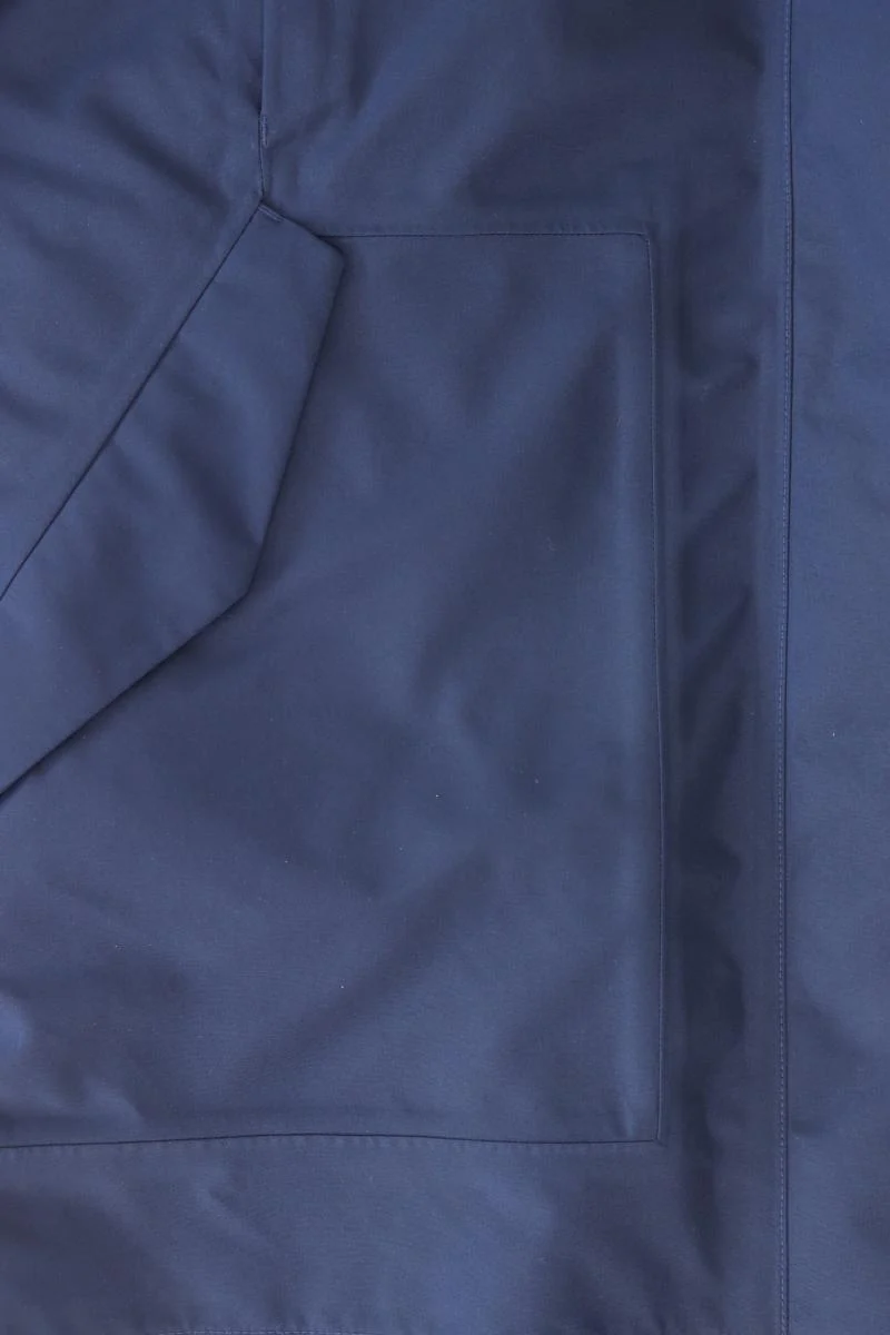 Jack Wolfskin Kapuzenmantel Gr. L blau aus Polyester