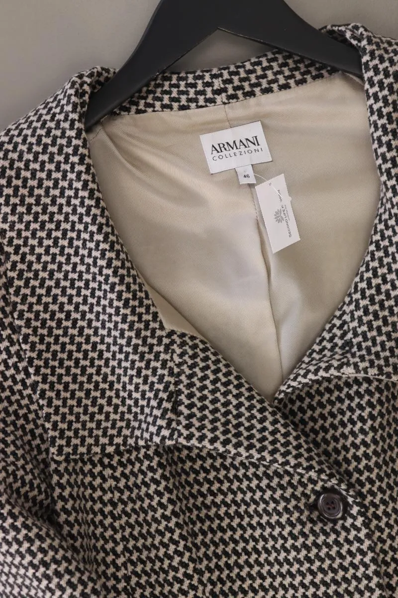 armani collezioni Wolljacke Gr. IT 46 (M) braun