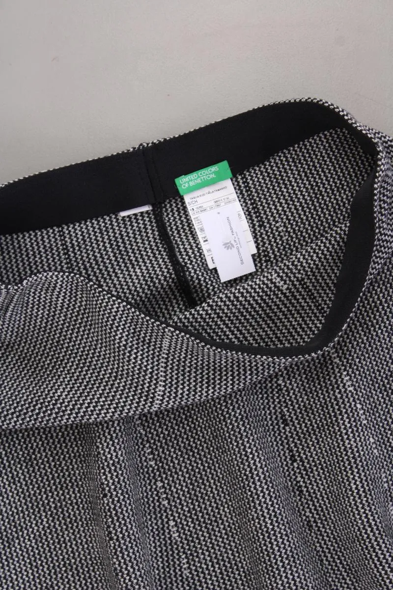 United Colors of Benetton Stretchrock Gr. S grau aus Polyacryl