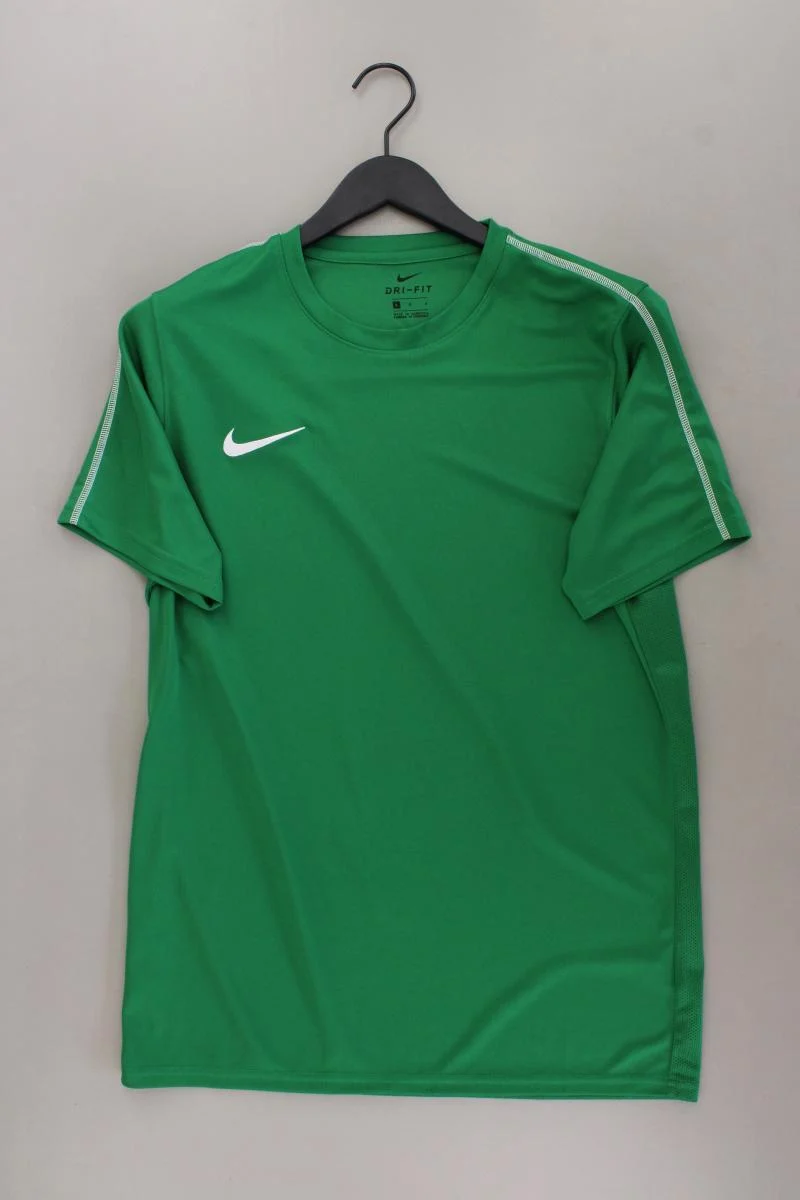 Nike Sportshirt für Herren Gr. L neuwertig Kurzarm grün
