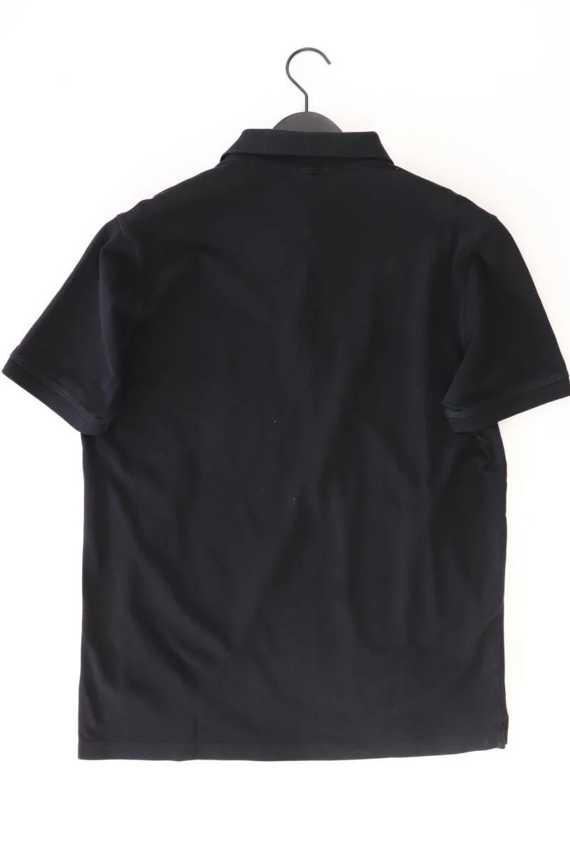 Hugo Boss Poloshirt für Herren Gr. L Kurzarm schwarz aus Baumwolle