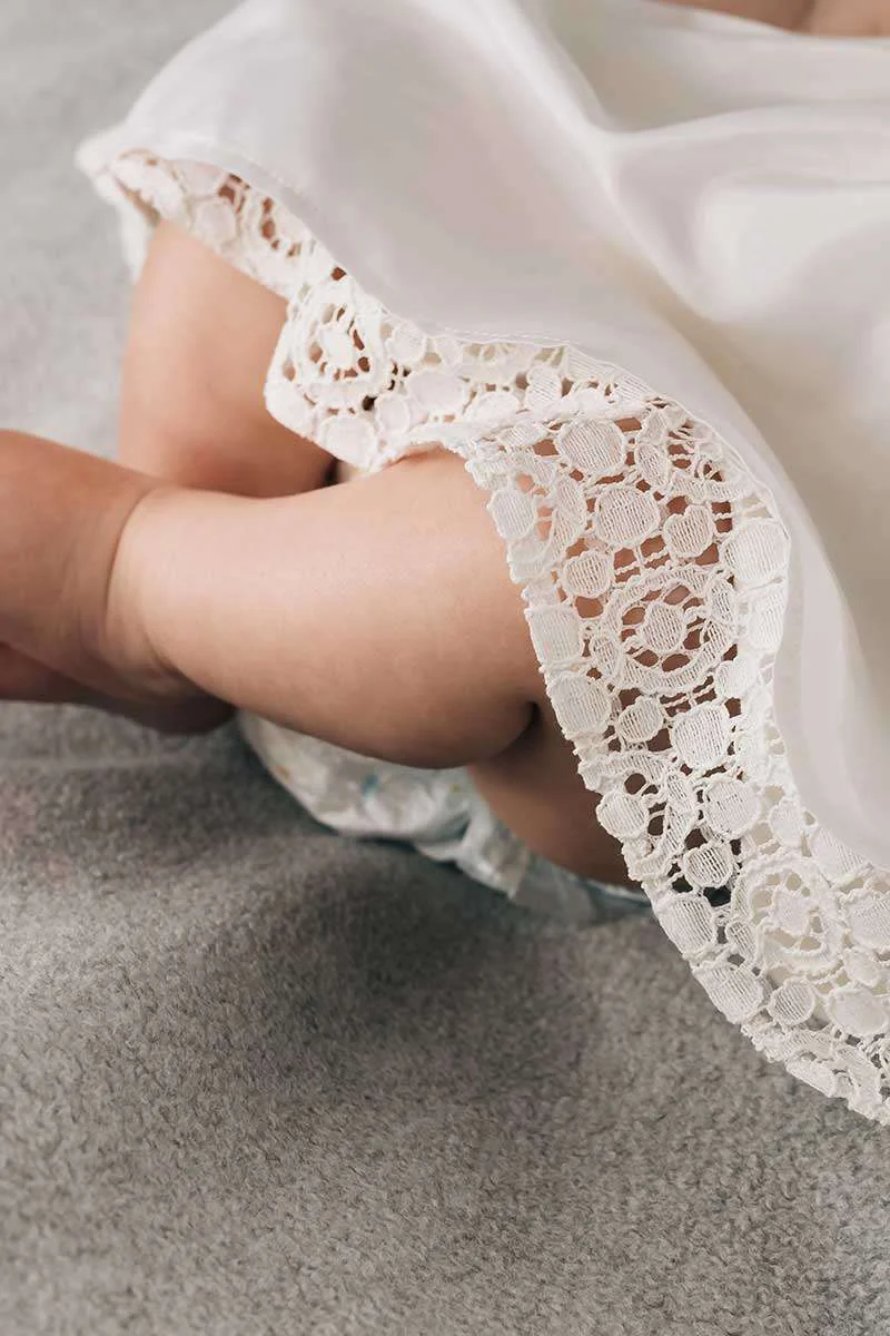 Taufdirndl Hochzeitskleid Baby