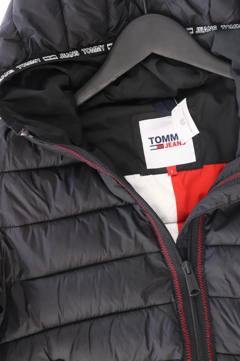 Tommy Jeans Steppjacke für Herren Gr. S schwarz aus Polyamid
