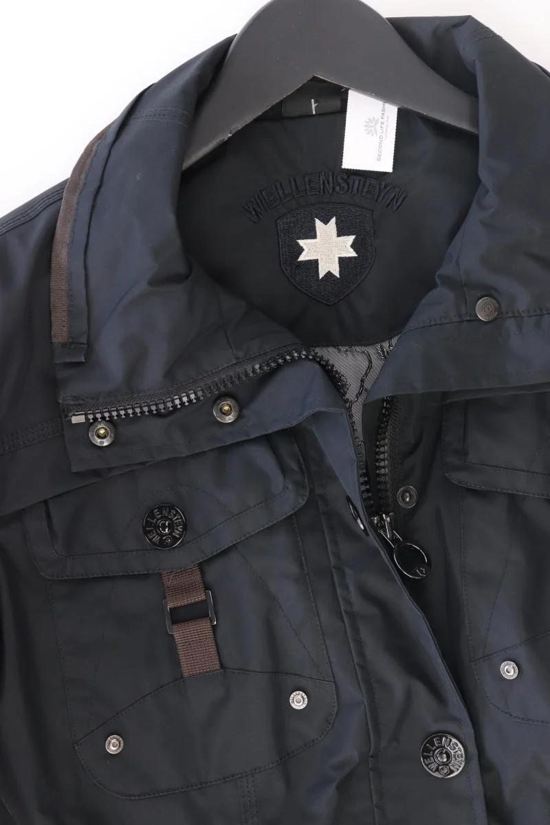 Wellensteyn Übergangsjacke Modell Chocolate Gr. M mit Gürtel schwarz