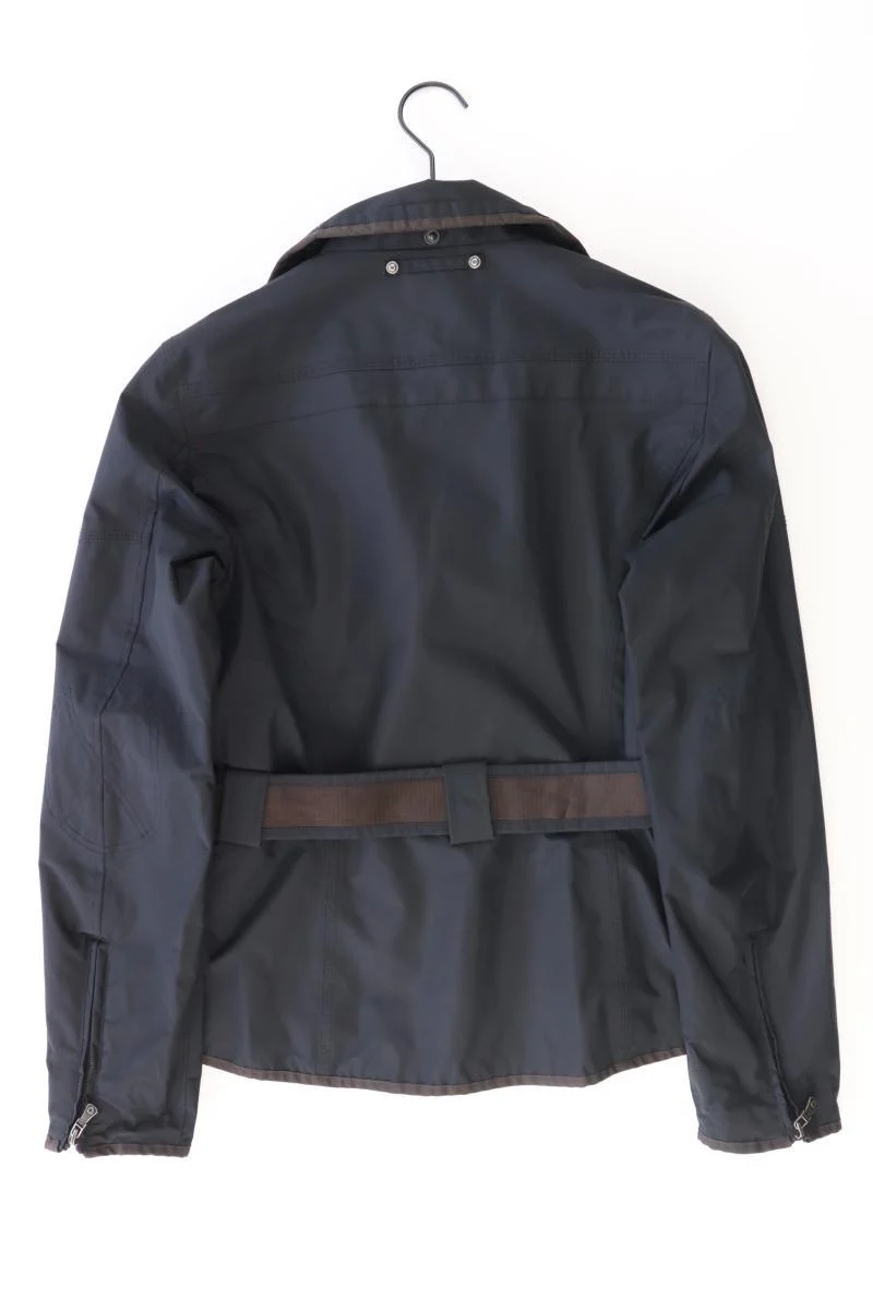 Wellensteyn Übergangsjacke Modell Chocolate Gr. M mit Gürtel schwarz