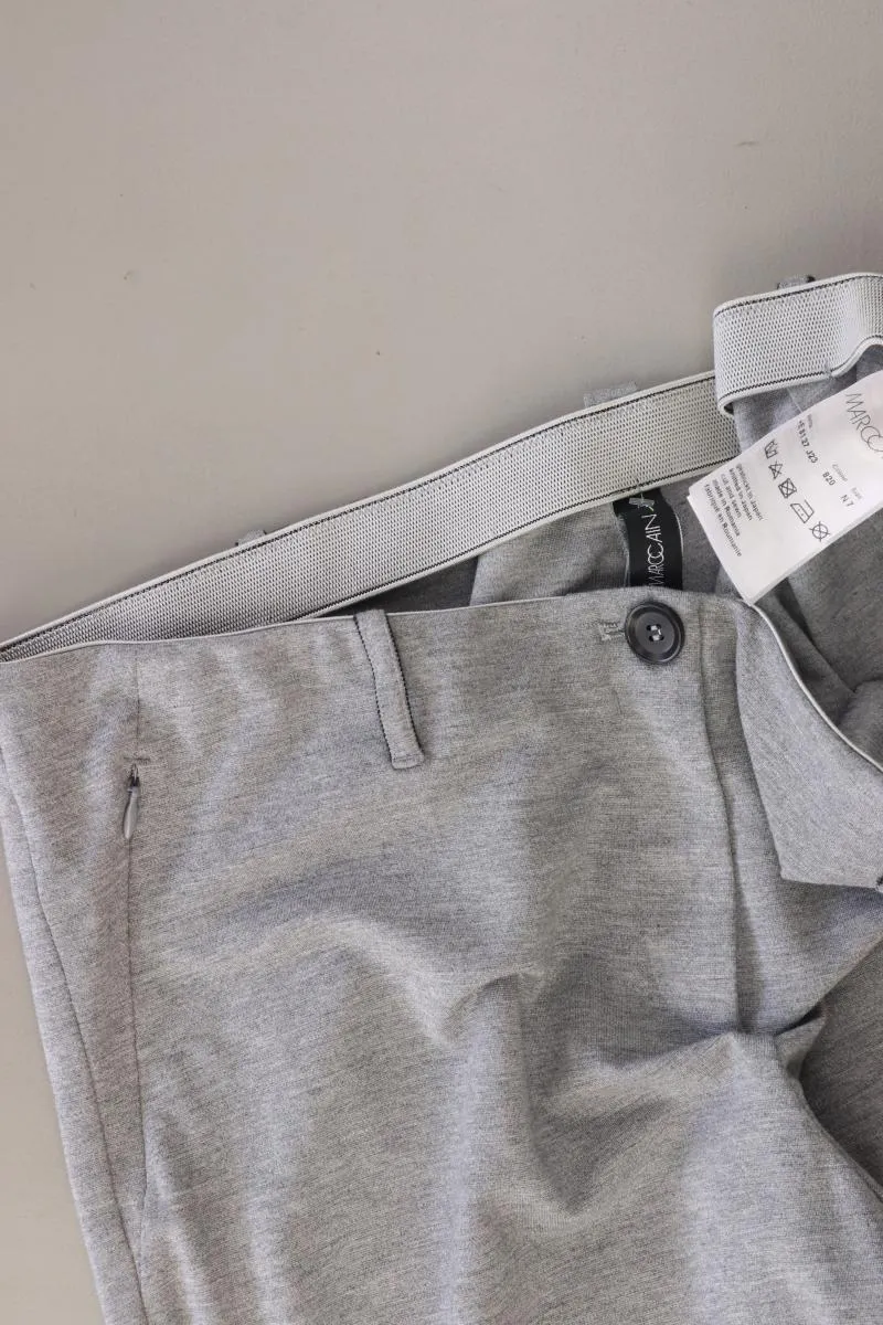 Marc Cain Stoffhose Gr. 46 grau aus Viskose