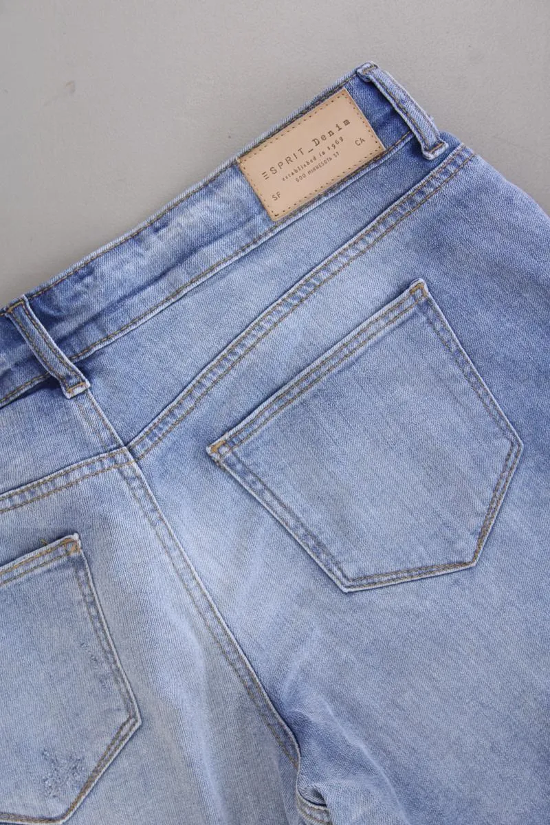 Esprit Jeansshorts Gr. W29 blau aus Baumwolle