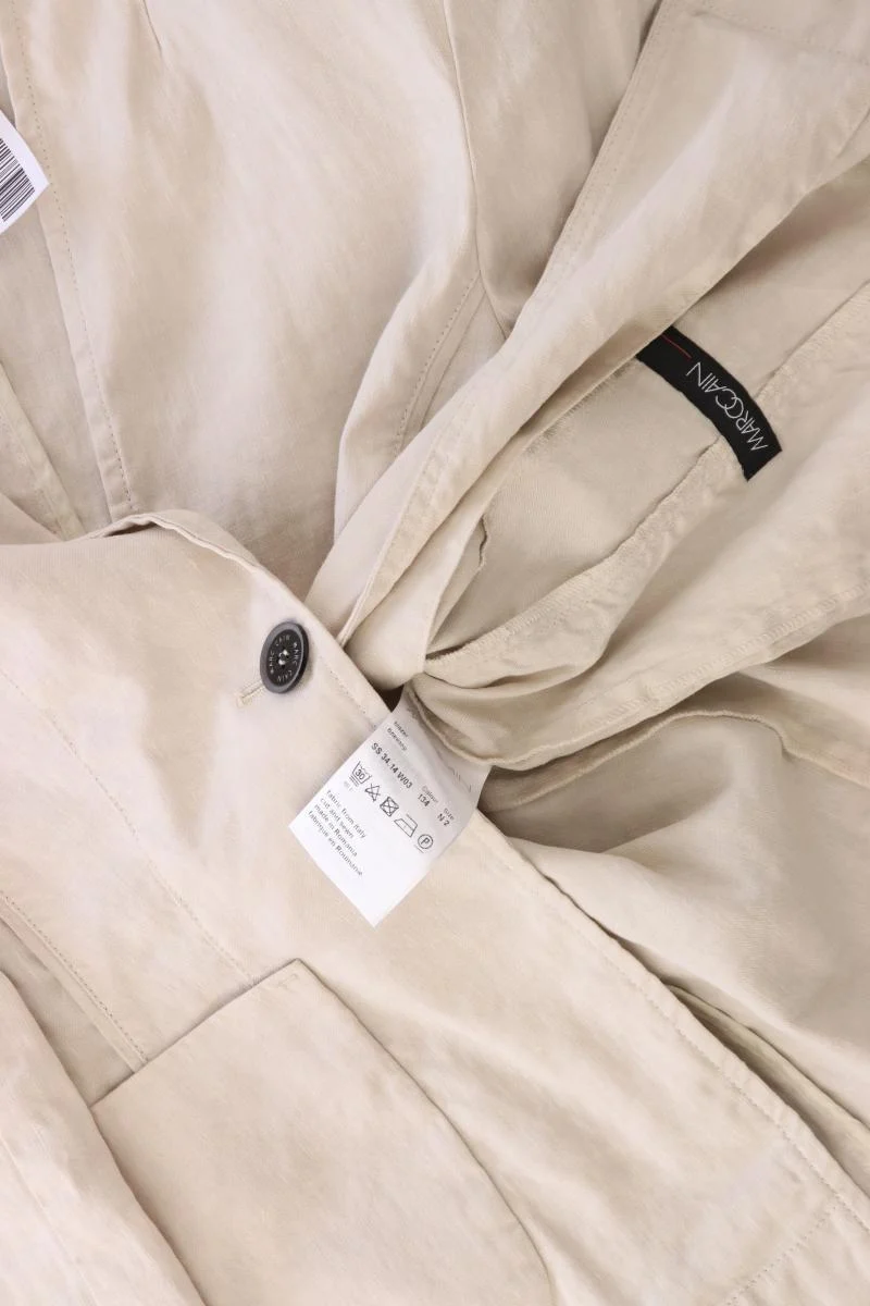 Marc Cain Leinenblazer Gr. 36 creme