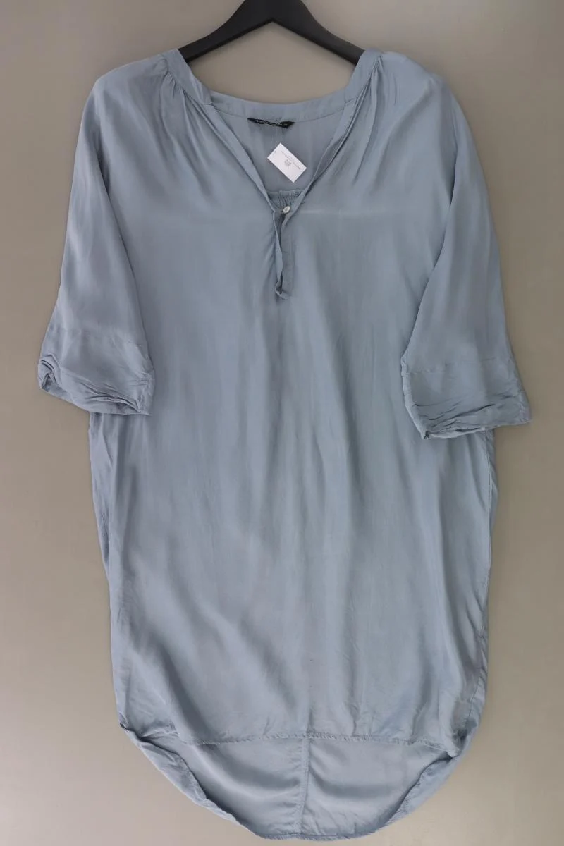 Summum Blusenkleid Gr. 34 3/4 Ärmel blau aus Cupro