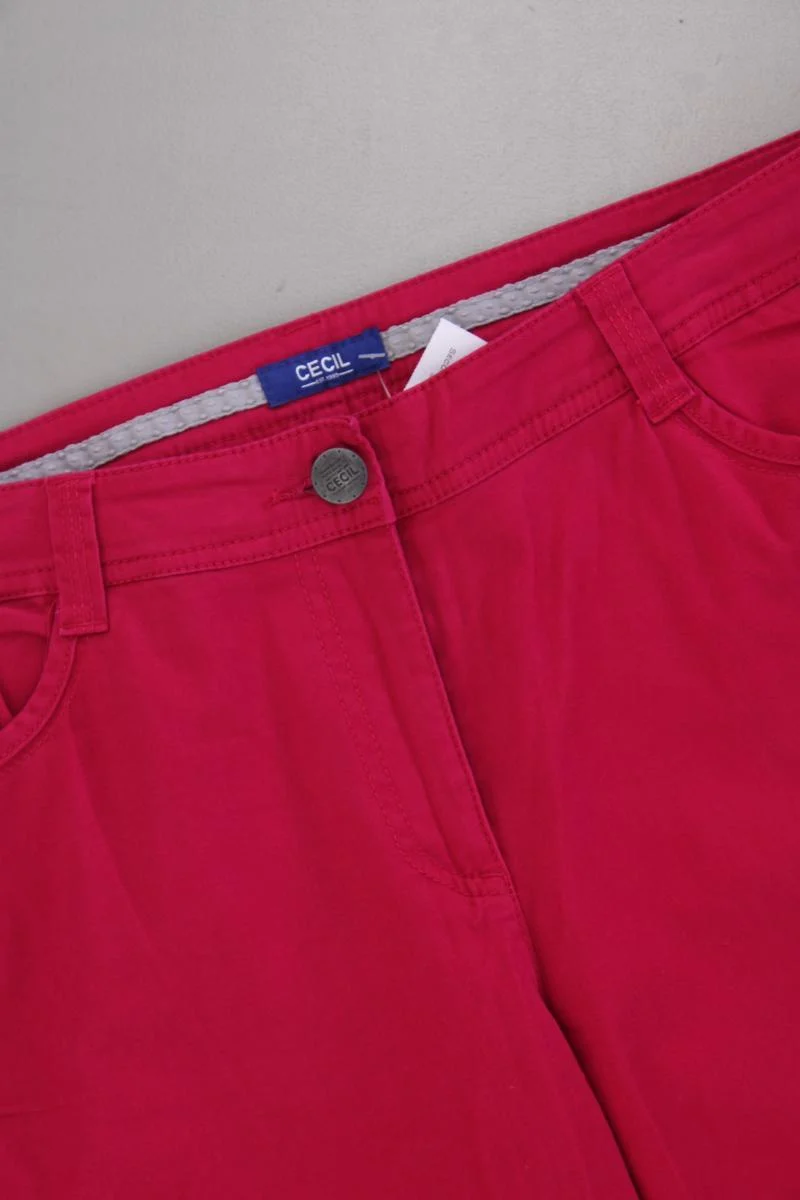 Cecil 7/8 Hose Gr. W33 neuwertig pink aus Baumwolle