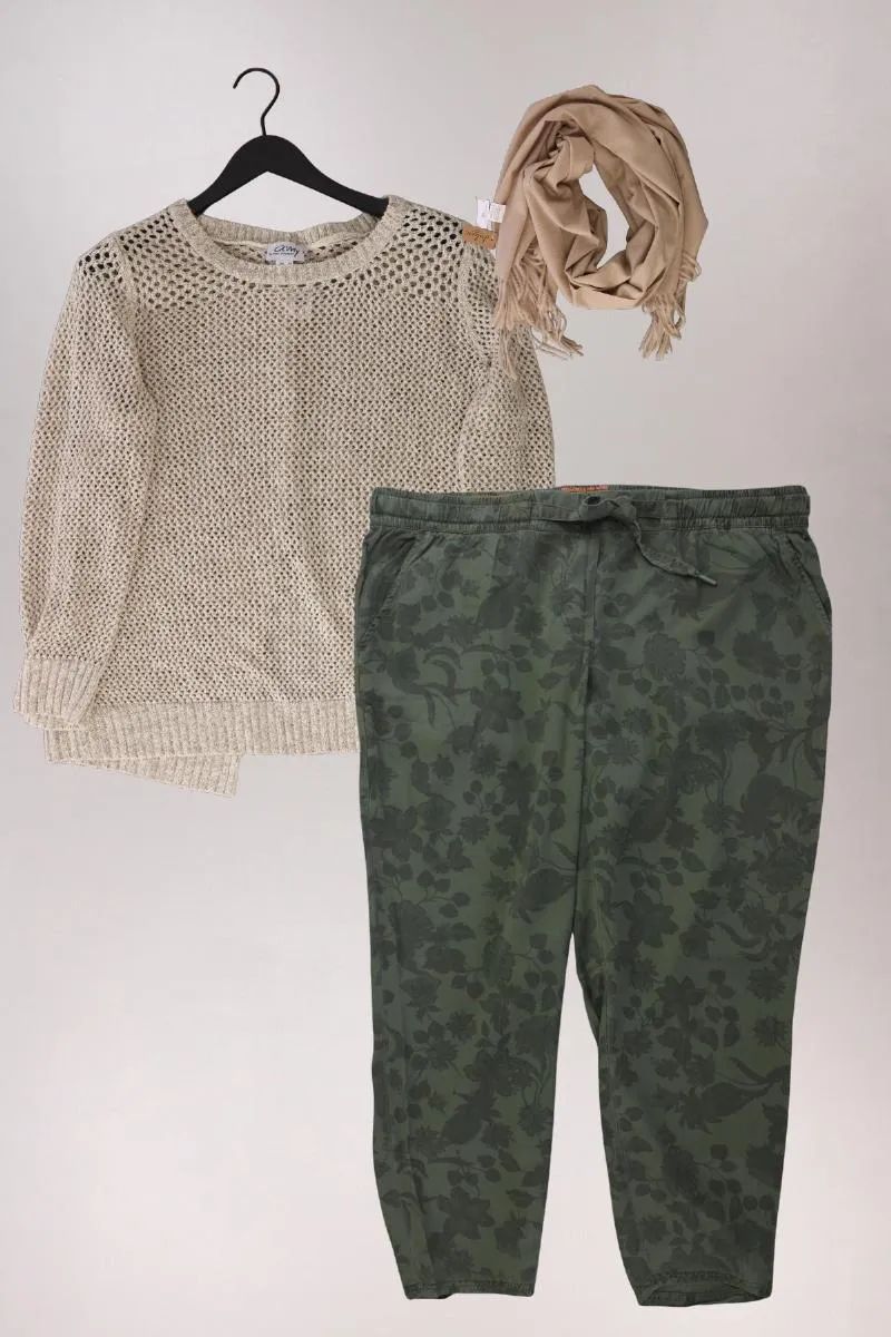 Second Hand Outfit Größe XXL mit amy by AMY VERMONT Grobstrickpullover in Gr. 48