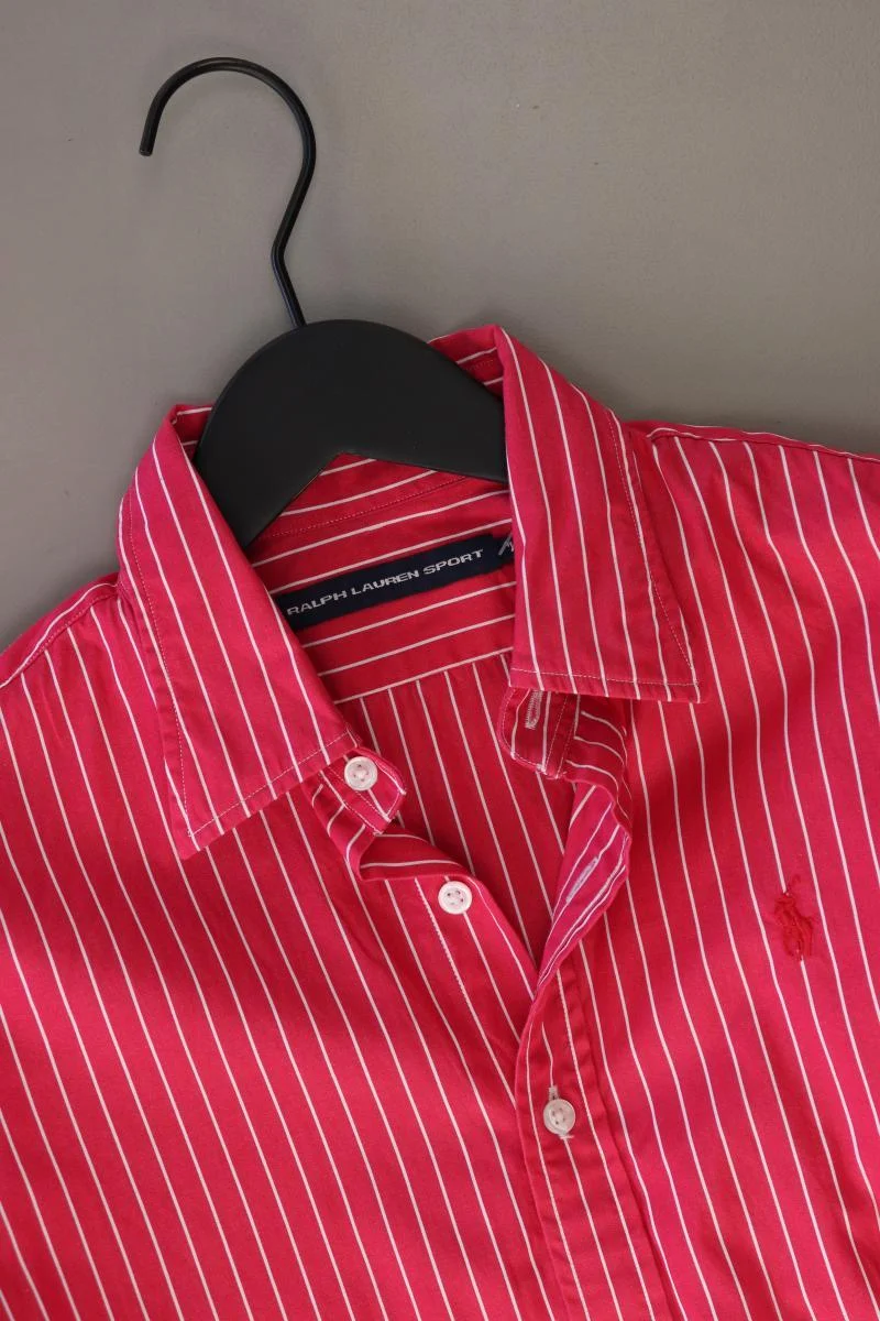 Ralph Lauren Sport Langarmhemd für Herren Gr. UK 10 (S) gestreift pink