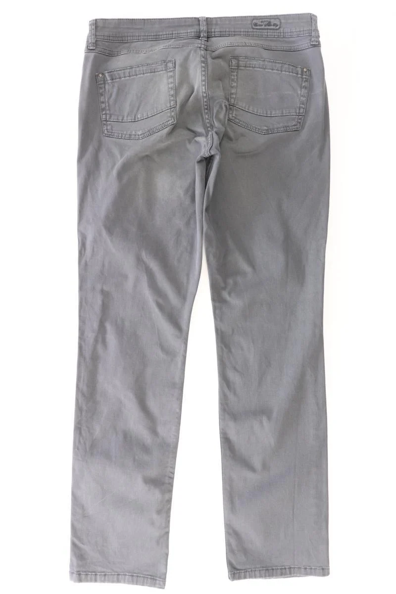 comma, Five-Pocket-Hose Gr. 40 grau aus Baumwolle