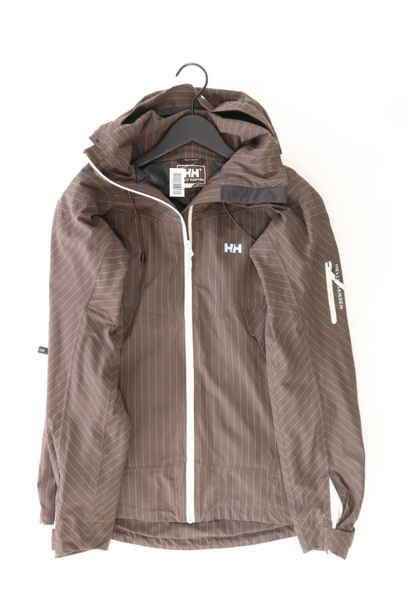 Helly Hansen Kapuzenjacke Gr. L gestreift braun aus Polyamid