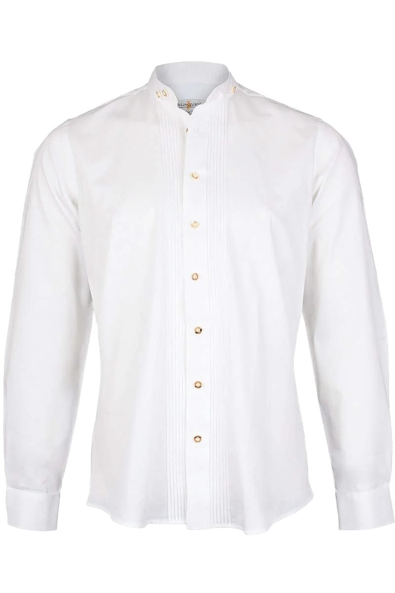 SLIM-FIT Stehkragen uni