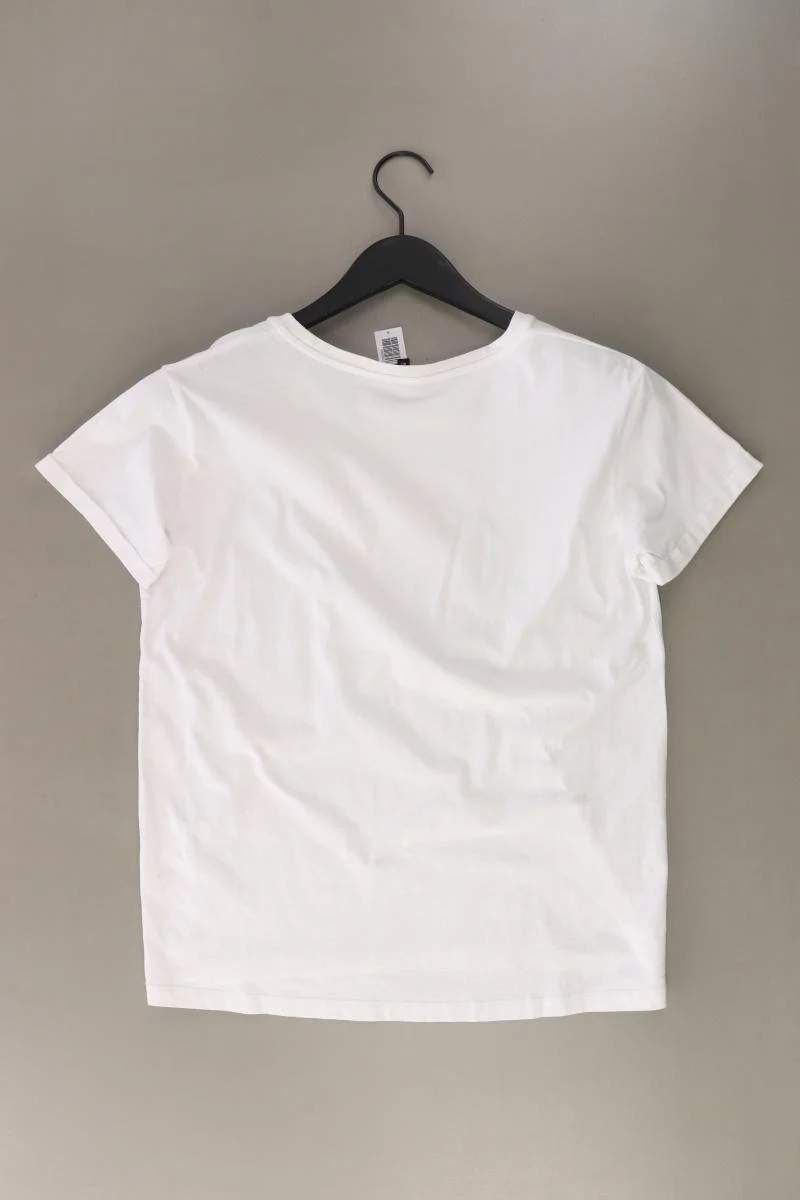 More&More Printshirt Gr. 40 Kurzarm weiß aus Baumwolle