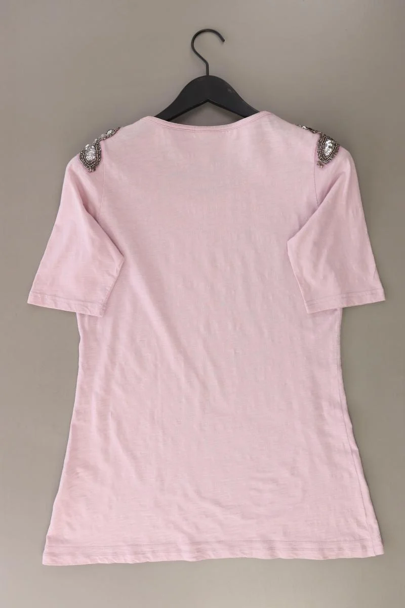 Street One T-Shirt Gr. 40 Kurzarm rosa aus Baumwolle