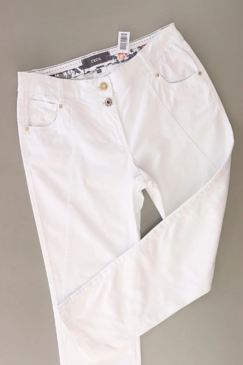 Cecil Five-Pocket-Hose Gr. W27 weiß