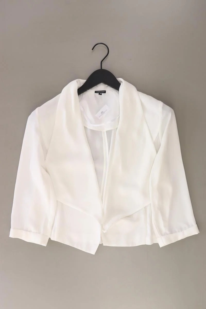 Steilmann Regular Cardigan Gr. 38 3/4 Ärmel weiß
