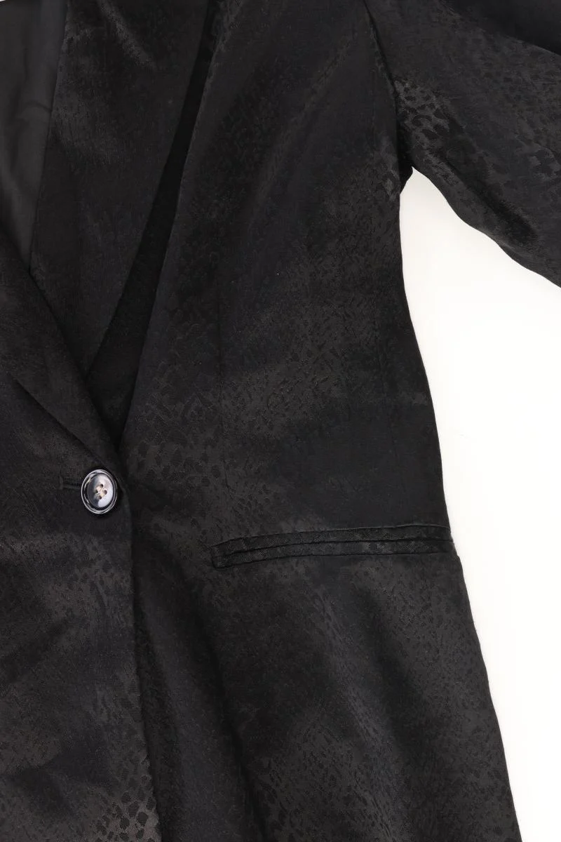 H&M Blazer Gr. XS neu mit Etikett schwarz aus Viskose