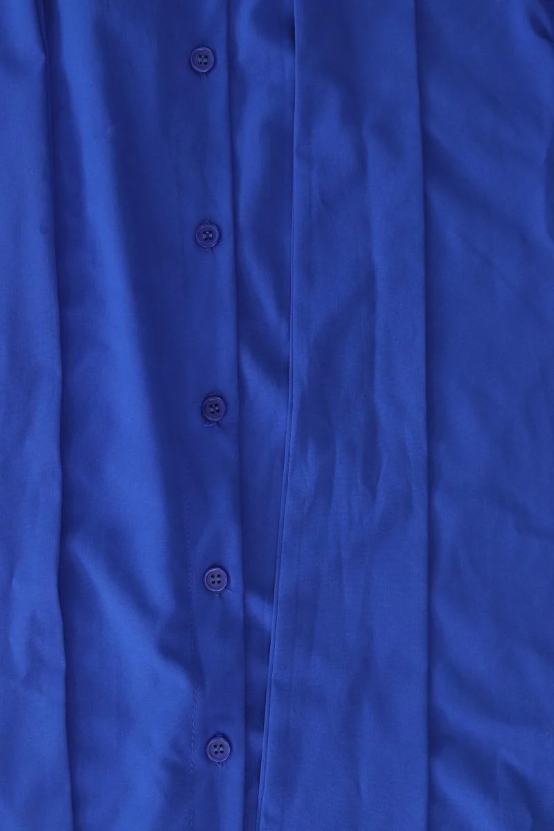 Langarmkleid Gr. XL blau