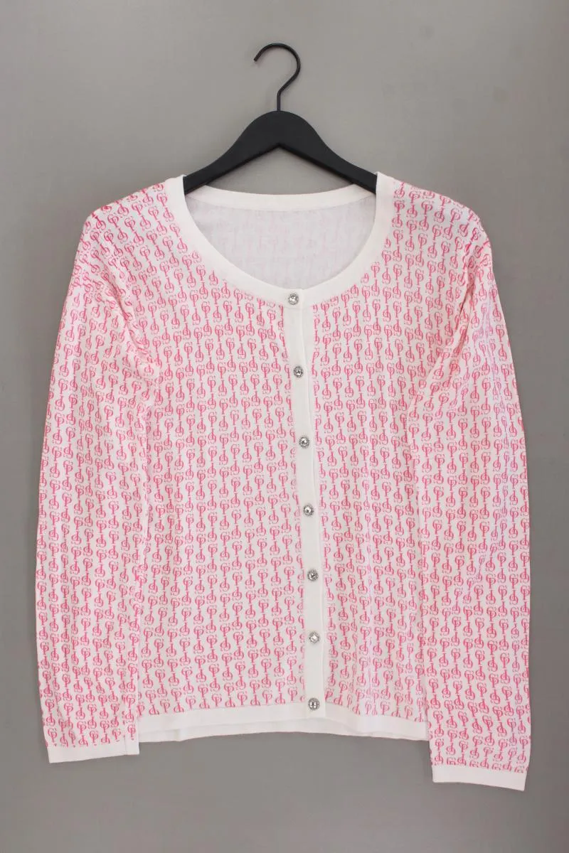 C'est Paris Strickjacke Gr. 44 Langarm mehrfarbig aus Viskose