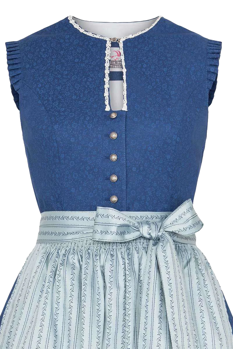 Dirndl midi hochgeschlossen