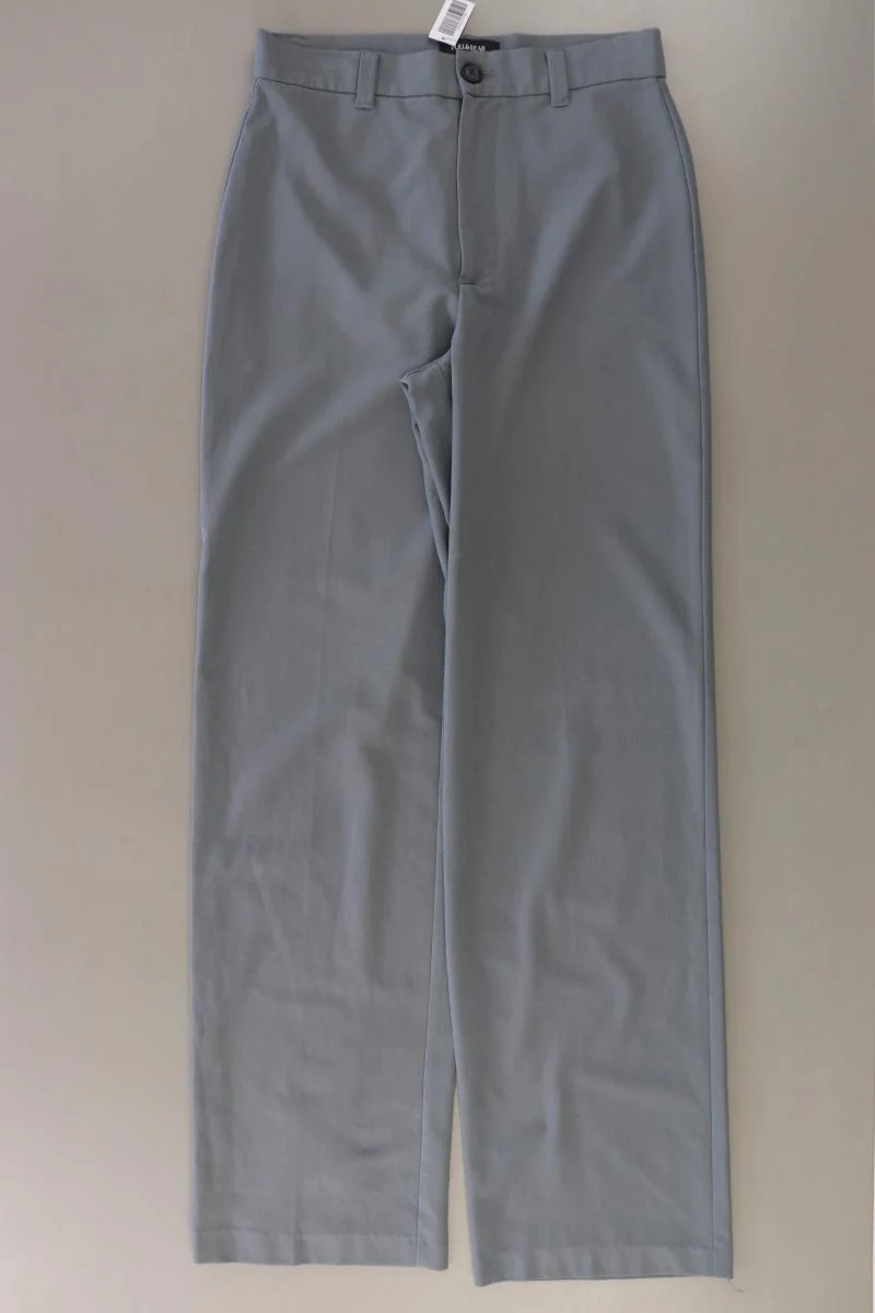 Pull&Bear Stoffhose Gr. 36 grau aus Polyester
