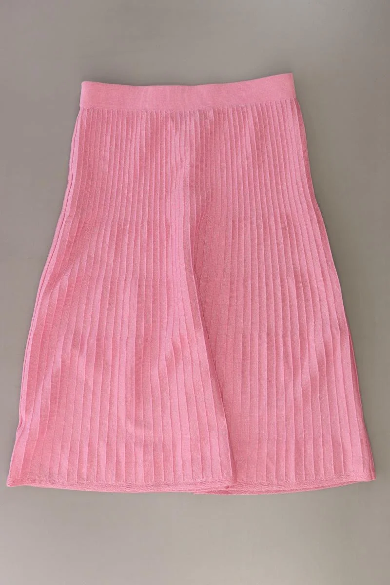 Faltenrock Gr. M rosa aus Rayon
