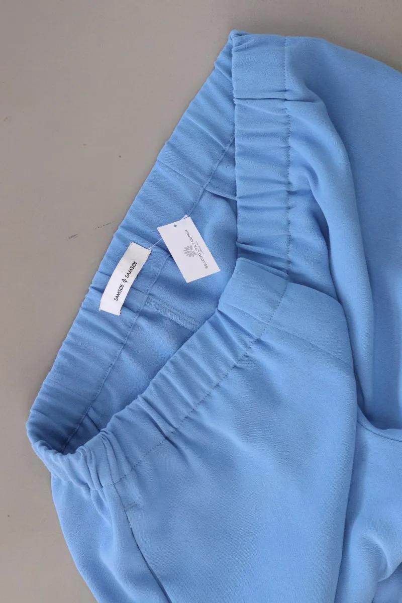 SamsøeSamsøe Stoffhose Gr. S blau aus Polyester