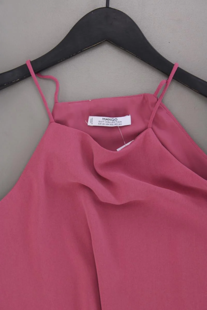 Mango Spaghetti-Top Gr. XS neuwertig rosa