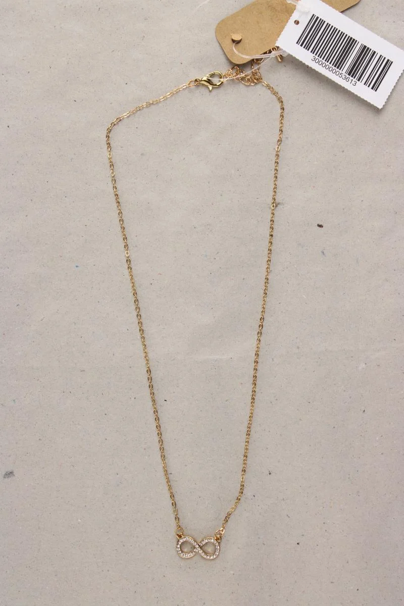 MeLady Kette mit Unendlichkeitszeichen neu mit Etikett gold