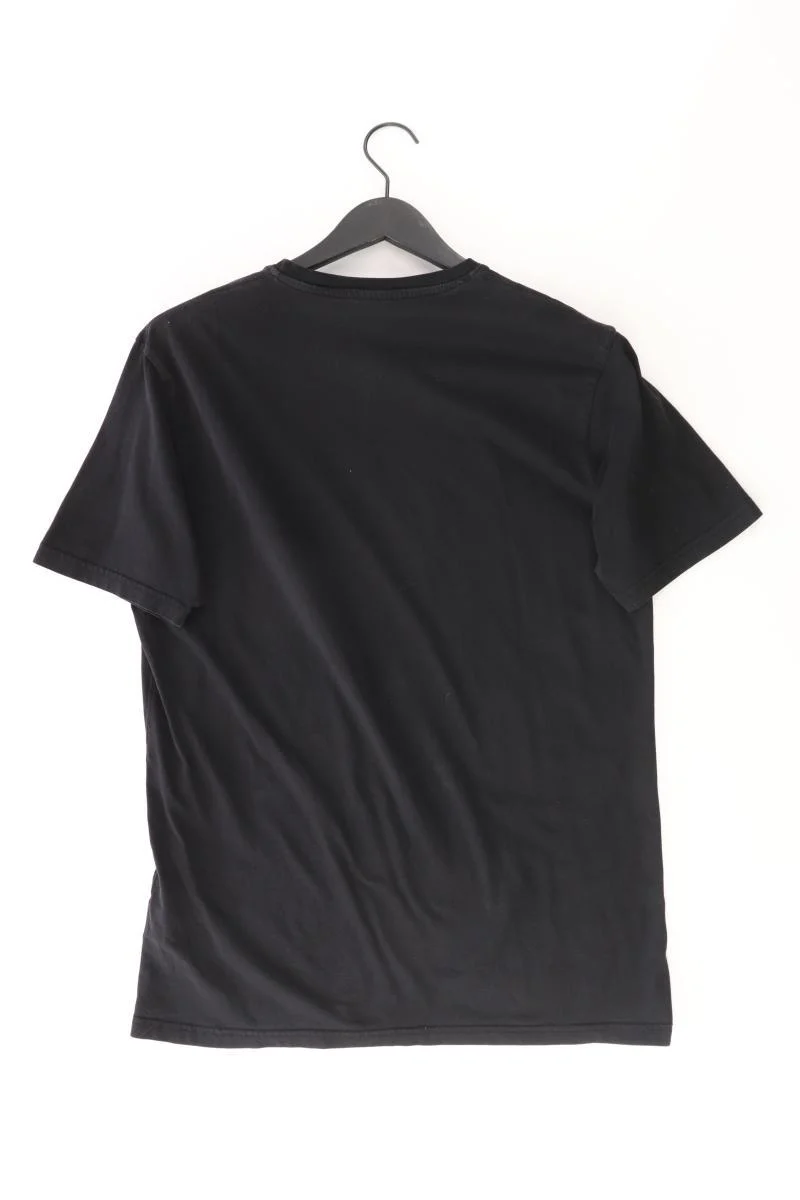 ALPHA INDUSTRIES Printshirt für Herren Gr. XXL Kurzarm schwarz aus Baumwolle