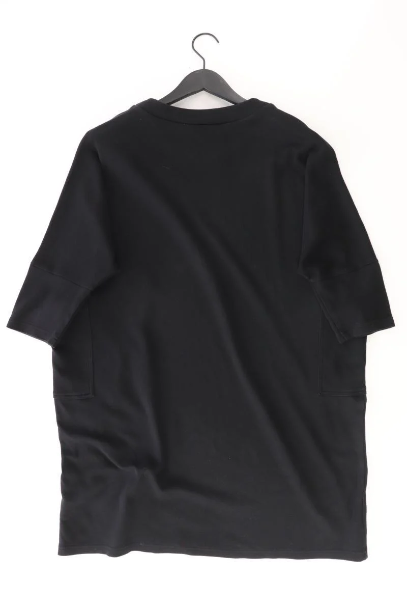Monki T-shirt kleid Gr. L 3/4 Ärmel schwarz aus Baumwolle