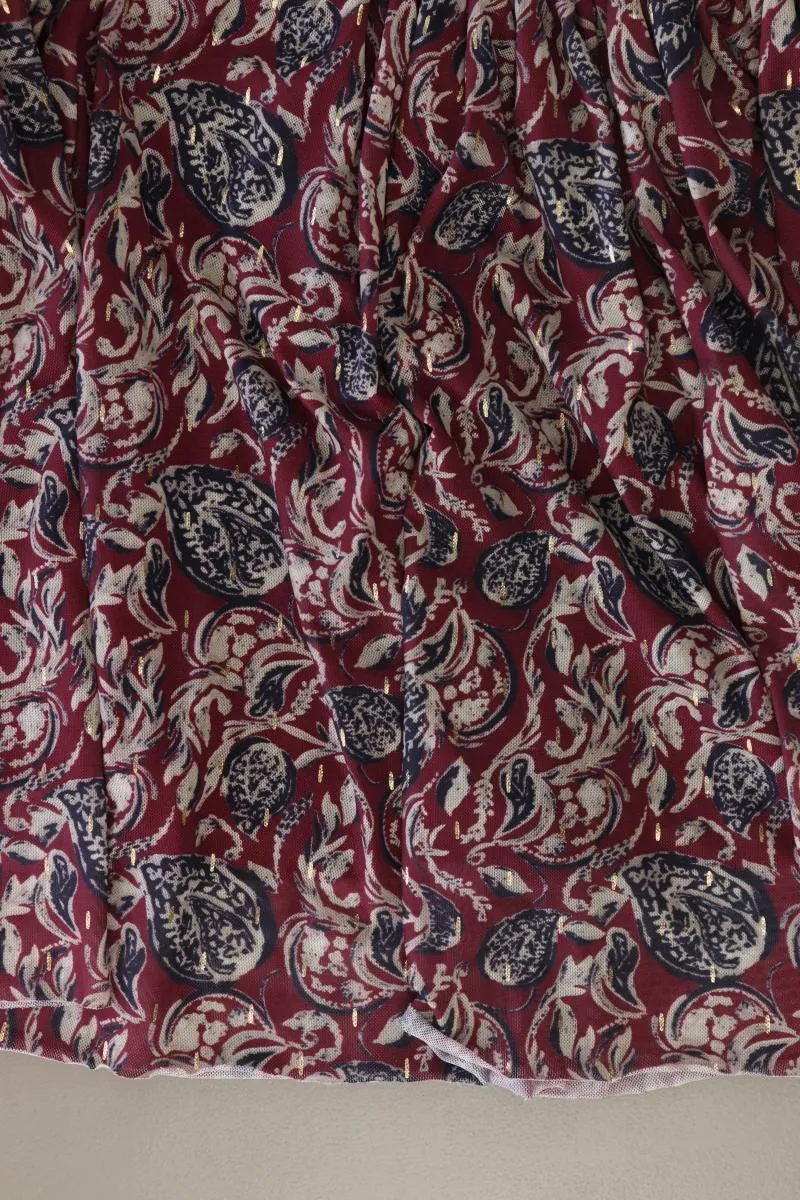 Stretchrock Gr. M mehrfarbig aus Polyester