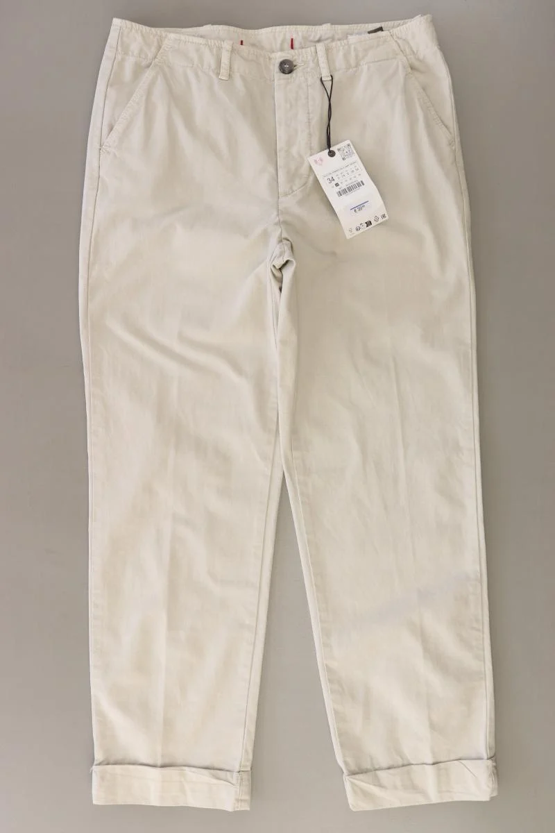 Zara Stoffhose Gr. 34 neu mit Etikett Neupreis: 39,95€! creme aus Baumwolle