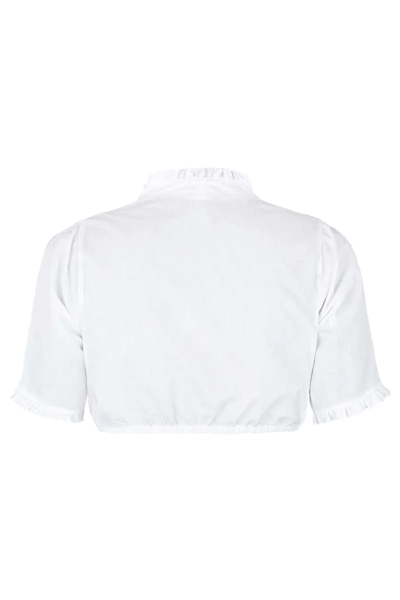 Dirndlbluse mit Schneewittchenkragen