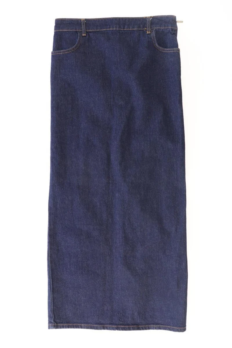 Zara Denim Maxirock Gr. S blau