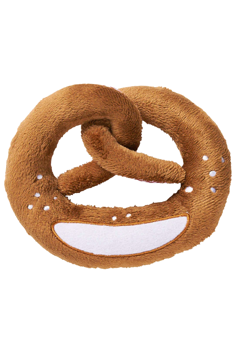 Baby Plüschbrezel zum knistern