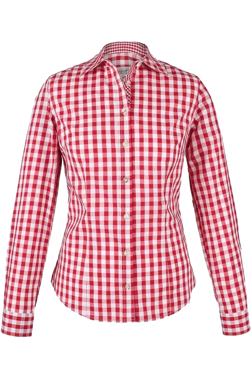 Trachtenbluse karo