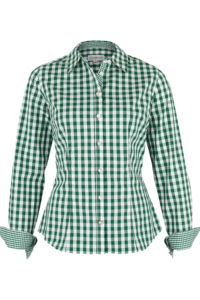 Trachtenbluse karo