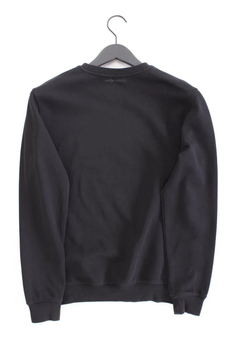 ANTONY MORATO Langarmpullover für Herren Gr. S schwarz aus Baumwolle