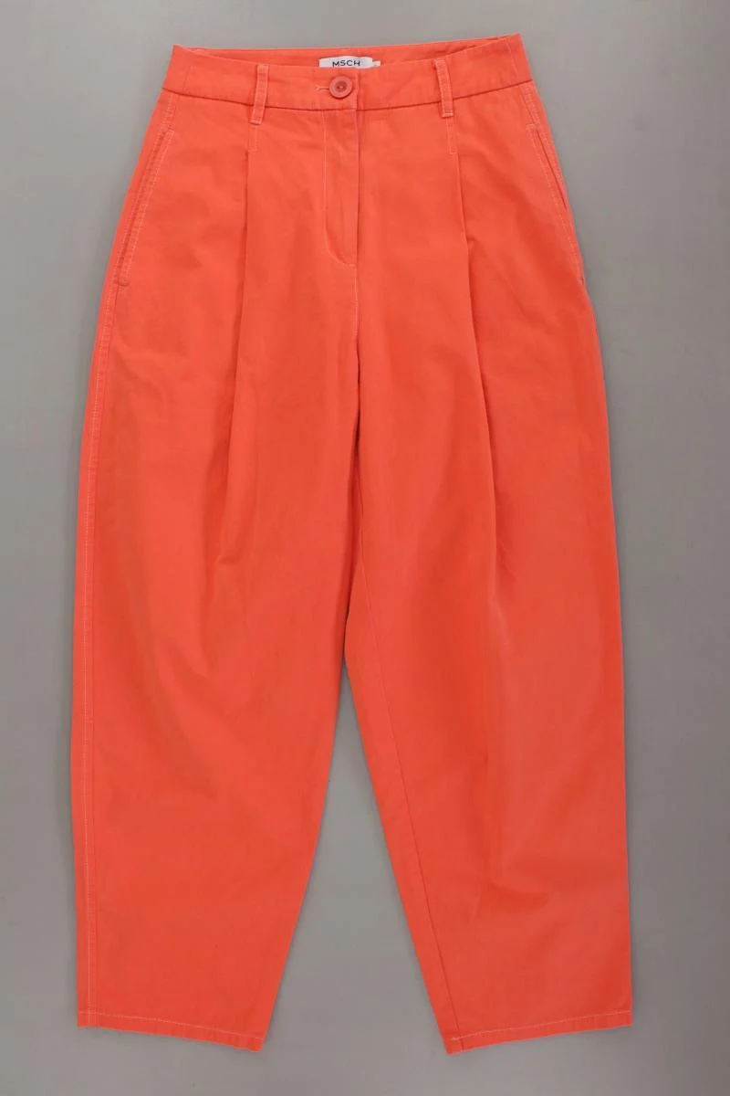 MSCH Copenhagen Hose Gr. XS neuwertig orange aus Baumwolle
