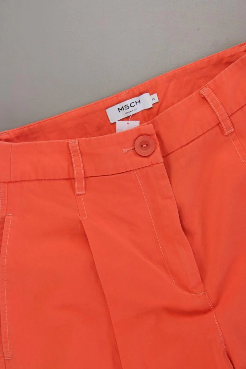 MSCH Copenhagen Hose Gr. XS neuwertig orange aus Baumwolle