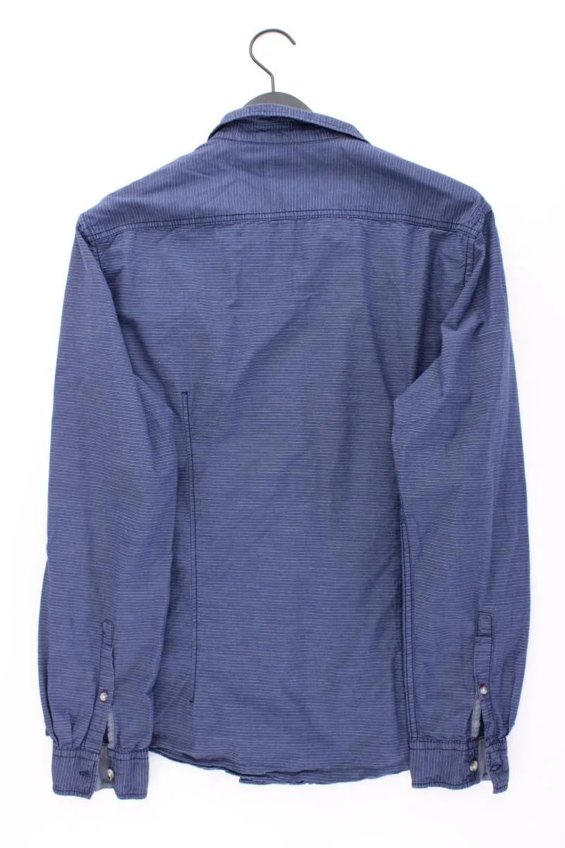edc by Esprit Langarmhemd für Herren Gr. L blau aus Baumwolle