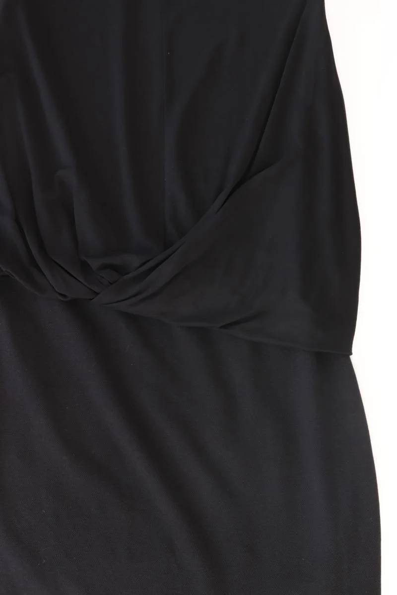 Mango Abendkleid Gr. L Ärmellos schwarz aus Baumwolle