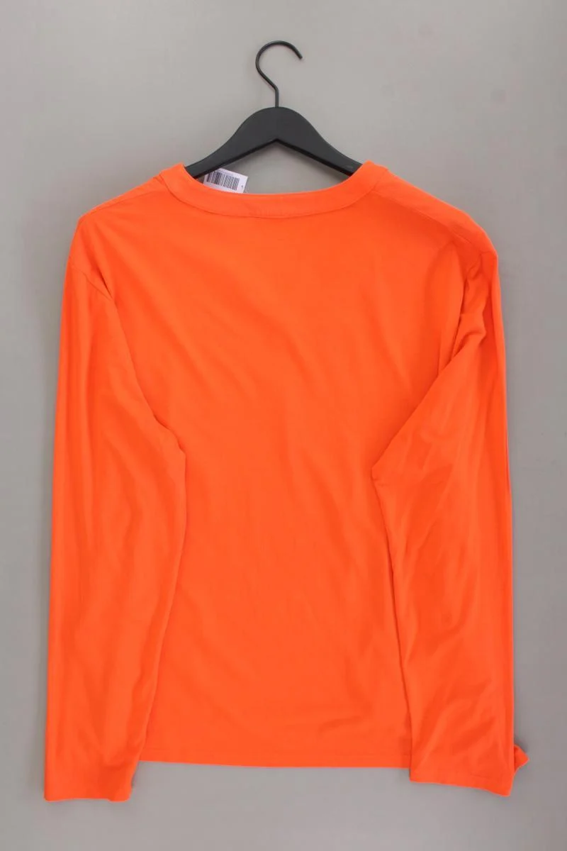 Lovely Sisters Shirt mit V-Ausschnitt Gr. 46 neuwertig Langarm orange